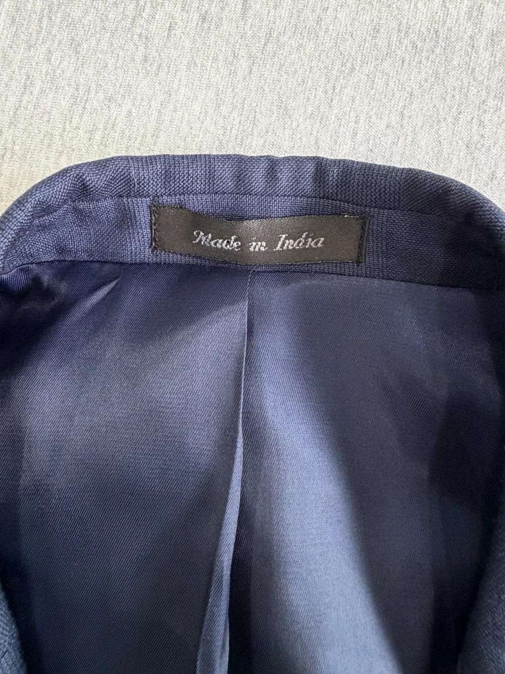 Lauren Ralph Lauren Suit Mens 44R Navy Blue 2 Button Wool Pants 38x28 Preppy